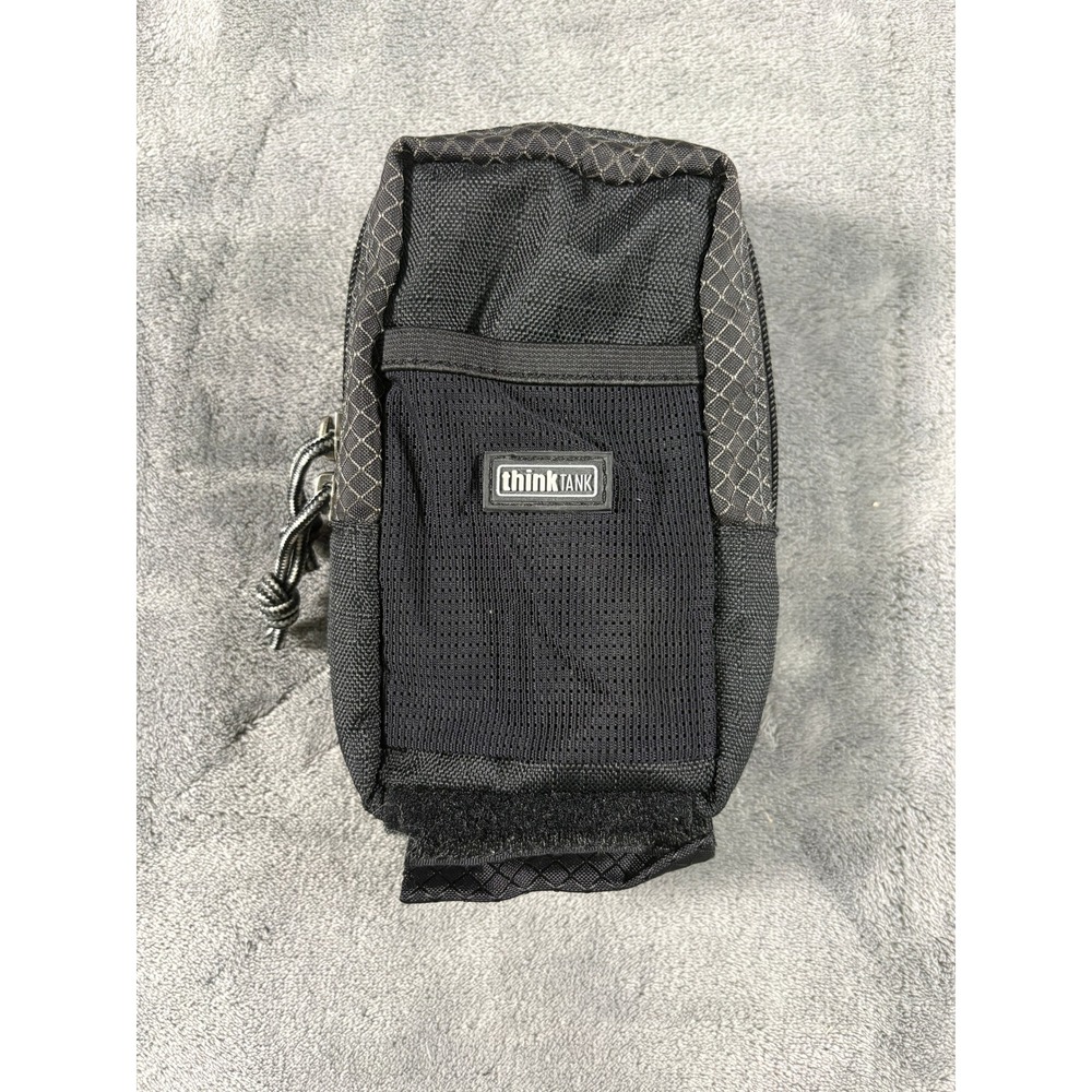 Think Tank Black Modular Pouch Camera Accessory Bag 6.5x4 Rain Cover